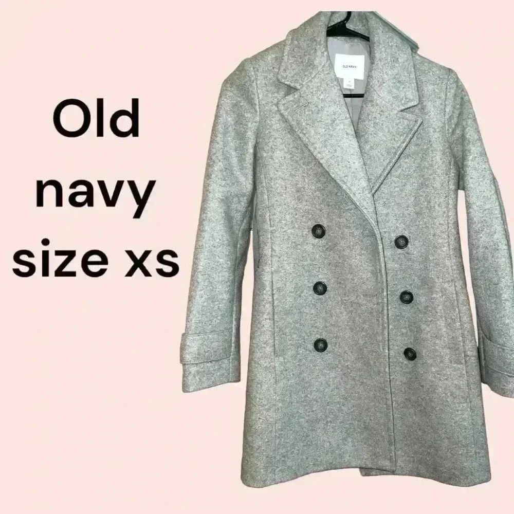 Old navy wool peacoat size xs